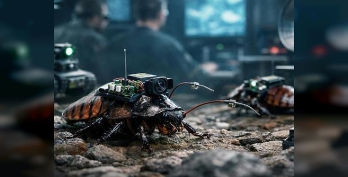 Hamamböcekleri casus robotlara dönüşüyor: Keşif teknolojisinde devrim mi?