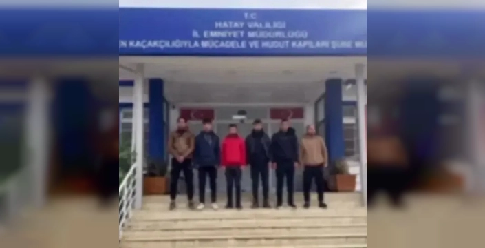 Hatay'da göçmen kaçakçılığı operasyonu: 6 kişi yakalandı, 1 organizatör tutuklandı