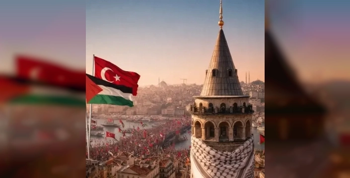 İstanbul 1 Ocak'ta Filistin için ayağa kalkıyor: Galata Köprüsü vicdanların buluşma noktası olacak
