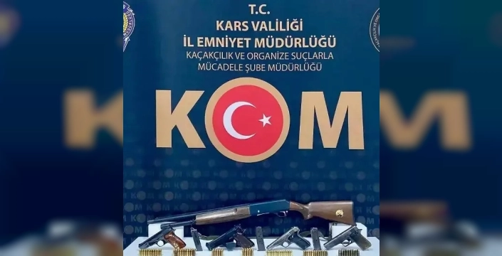 Kars'ta dron destekli silah ticareti operasyonunda 10 kişi yakalandı