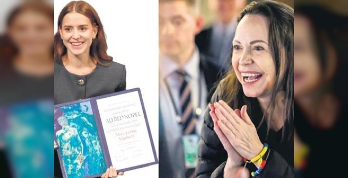 Nobel ödüllü muhalif liderin film gibi kaçışı: Machado Oslo'da ortaya çıktı