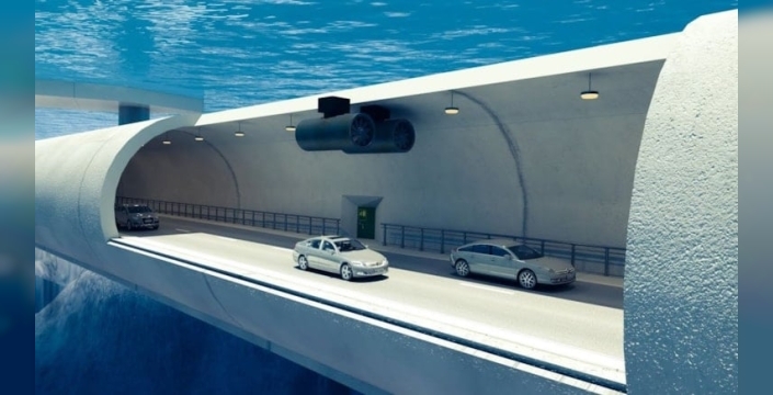 Norveç, dünyanın en uzun ve en derin deniz altı tünelini inşa ediyor: 27 kilometre, 390 metre derinlik!