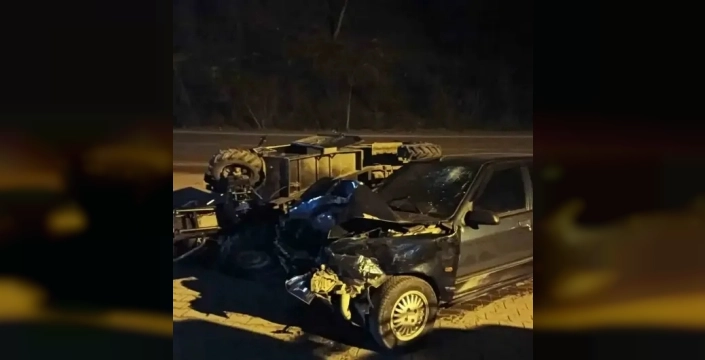 Ordu'da patpat ve otomobil çarpıştı: İki kişi yaralandı