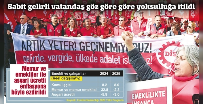 Resmi belge şok etti: Milyonlar enflasyona ezildi, 'ezdirmedik' sözü havada kaldı