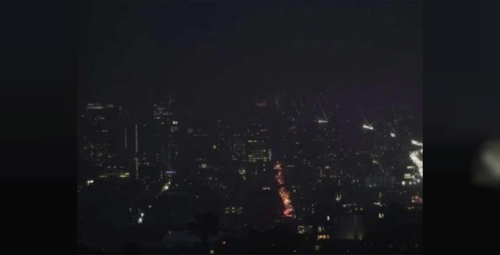 San Francisco'da şok kesinti: 130 bin ev ve iş yeri karanlığa gömüldü