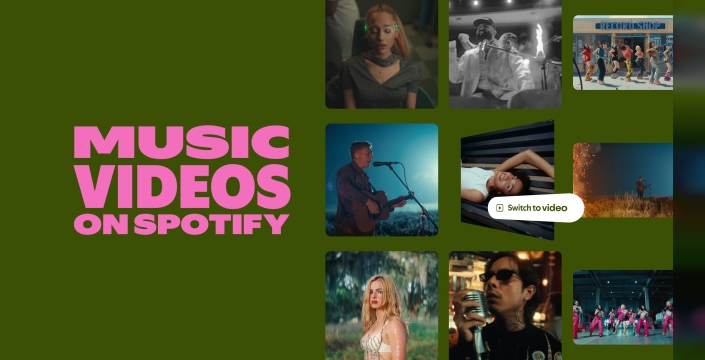Spotify, ABD ve Kanada'da müzik videolarını premium abonelere sunmaya başladı