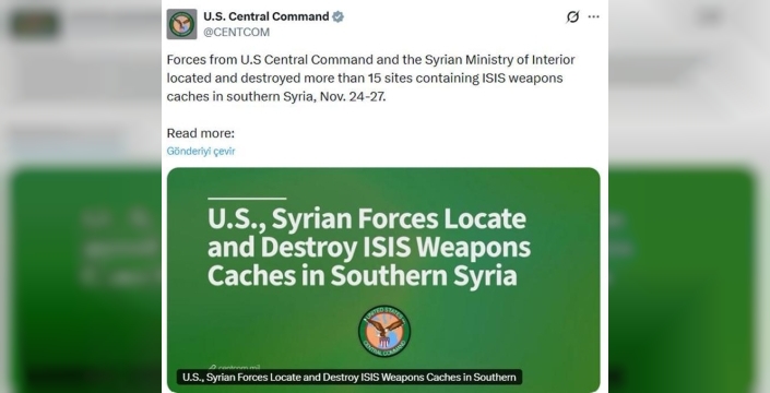 Suriye'de DEAŞ'a karşı güçlü operasyon: ABD ve Suriye İçişleri Bakanlığı iş birliği yaptı