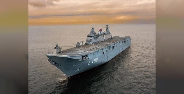 Türkiye'nin uçak gemisi 'Türk Kalesi', İngiltere ve Fransa'nın önüne geçiyor