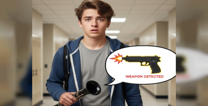 Yapay zeka klarneti silah sanınca okulda panik: Florida'da alarm çöktü!