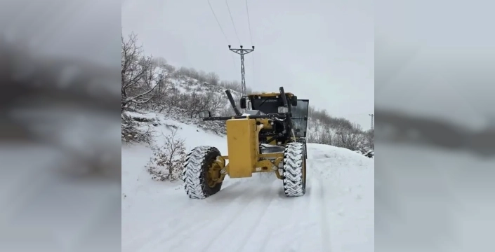 Yoğun kar yağışı beş ilde ulaşımı olumsuz etkiliyor