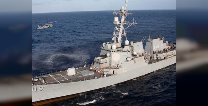 ABD'den Orta Doğu'ya takviye! İran'a karşı 'USS Delbert D. Black' bölgede