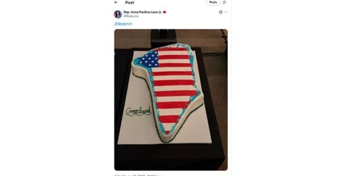 ABD Kongresi'nde Grönland krizi büyüyor: Pasta kutlamasıyla gerilim tırmandı