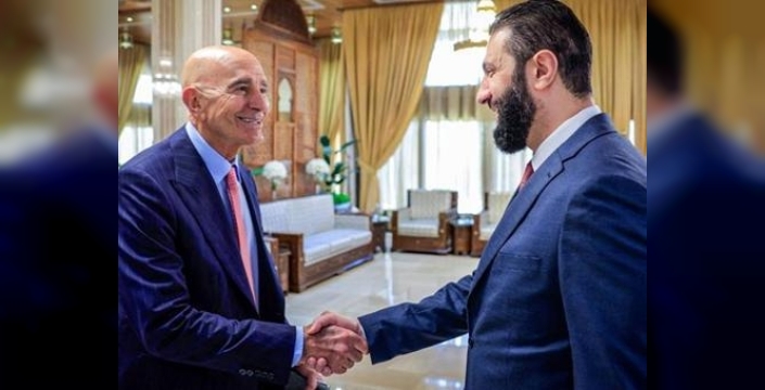 ABD'nin Ankara Büyükelçisi, Suriye Cumhurbaşkanı Şara ile Halep krizini görüştü