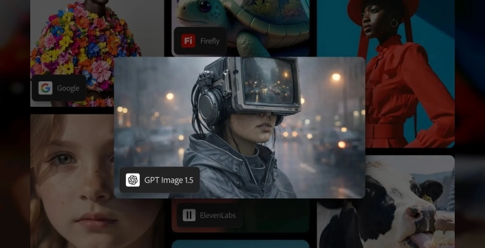 Adobe Firefly, GPT-Image 1.5 desteğiyle kullanıcılarını şaşırtıyor