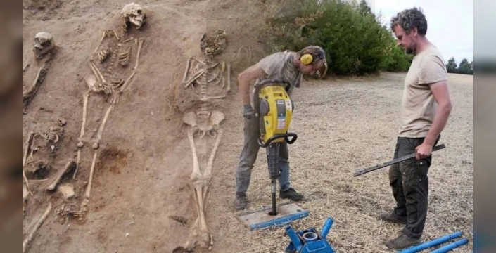 Almanya'da yüzyıllık sır çözüldü: Kara Veba'nın 12 bin kurbanı toprağın altında bulundu