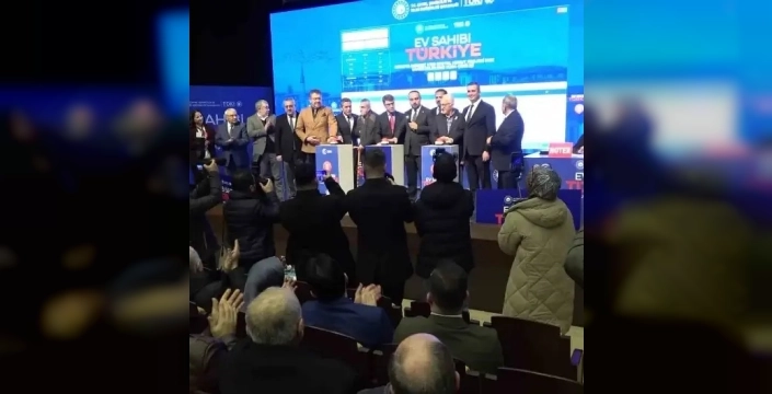 Amasya'da 2 bin 601 aile sosyal konut kurasıyla ev sahibi olma heyecanı yaşıyor