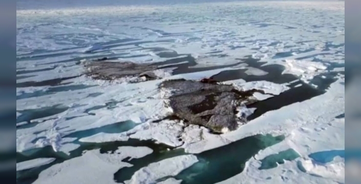 Arktik'te gizemli bir ada ortaya çıktı: Buz üzerinde oluştu, kalıcı olmayabilir