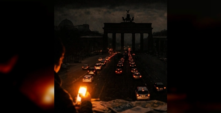 Berlin'de büyük elektrik kesintisi: 50 bin hane karanlıkta kaldı