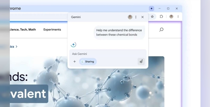 Chrome'a yerleşik Gemini geldi: İnternet alışkanlıklarınızı kökten değiştirecek