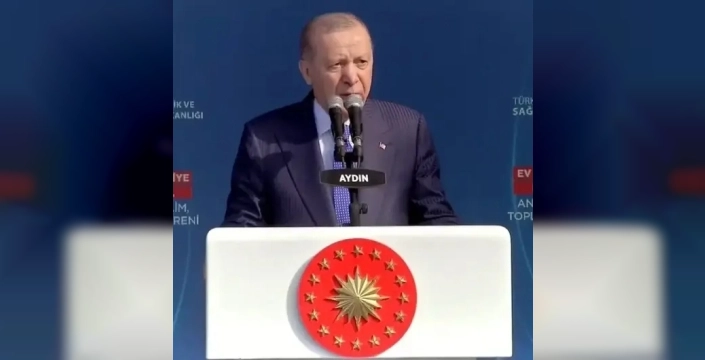 Cumhurbaşkanı Erdoğan, Aydın'da coşkulu kalabalığa seslendi: 'Bayrağa uzanan elleri bulacağız