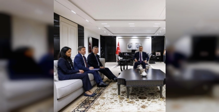 Dışişleri Bakanı Fidan, UNRWA Genel Komiseri Lazzarini’yi ağırladı