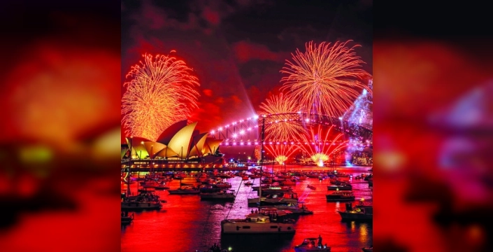 Dünya, 2026'yı coşkuyla selamladı