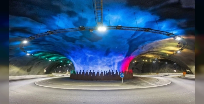 Dünyanın en ilginç mühendislik harikası: Su altı kavşağı tüneli