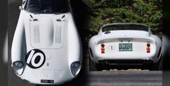 Dünyanın tek beyaz ferrarisi, rekor fiyata açık artırmaya çıkıyor