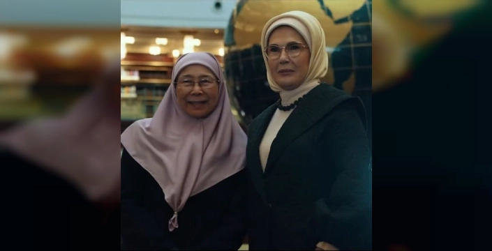 Emine Erdoğan'dan Türkiye-Malezya ilişkilerine duygusal mesaj: Kardeşlik geleceğe taşınıyor
