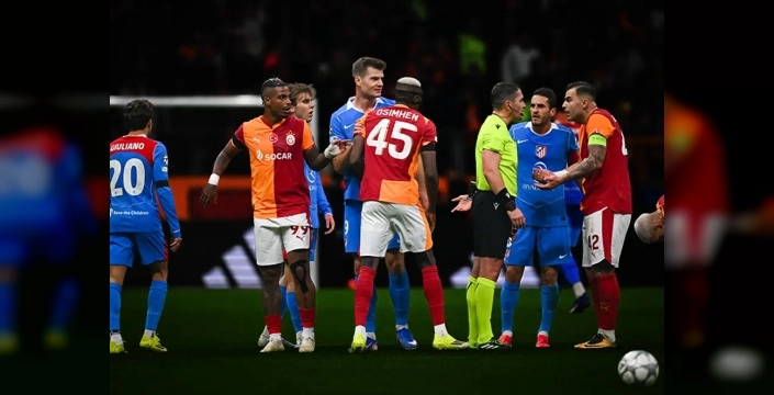 Galatasaray, Atletico Madrid ile berabere kalarak Manchester'a umutla bakıyor