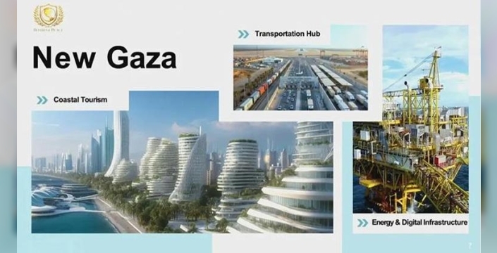 Gazze enkâzı üzerine gökdelenler: ABD'den insanlık dışı rant planı