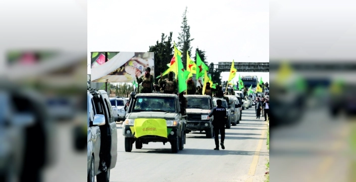Halep'te müzakereler sürerken PKK/YPG'nin askeri hazırlığı dikkat çekiyor