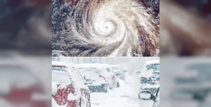 Hava durumu ikiye bölündü: Batıda fırtına ve sel, Doğu'da dondurucu soğuk ve çığ tehlikesi