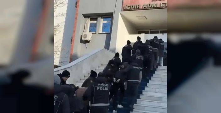 Iğdır'da büyük uyuşturucu operasyonu: 12 kişi tutuklandı
