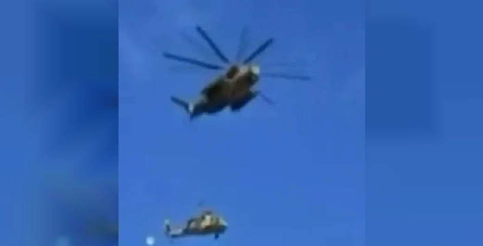 İsrail helikopteri Batı Şeria'da düştü, kurtarma operasyonu sırasında halat koptu