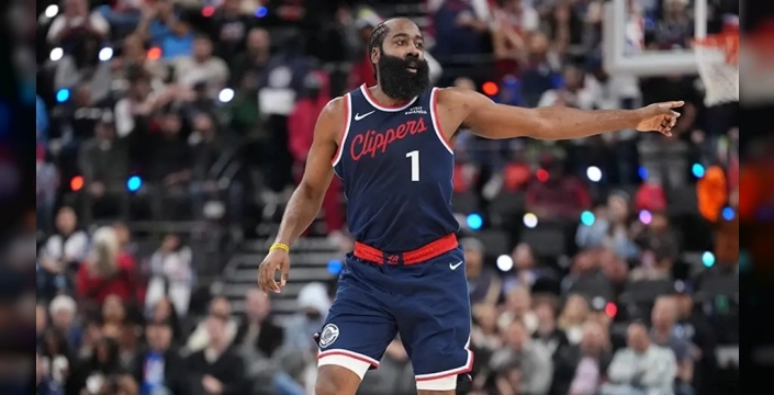 James Harden, tarihin en skorerleri listesinde Shaq'ı geçerek 9. sıraya yükseldi