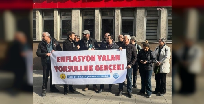 KESK'ten çarpıcı açıklama: Enflasyon yalan, yoksulluk gerçek