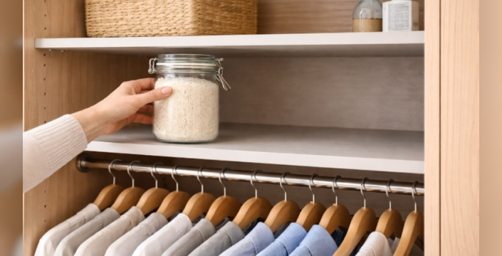 Kış aylarında küfle savaşın sırrı: Dolaplara pirinç koyun!