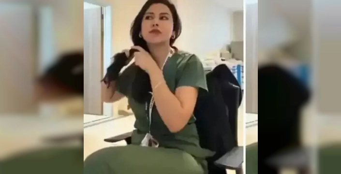 Kocaeli'de hemşire, YPG'li teröristlere destek için saçını ördü: Soruşturma başlatıldı