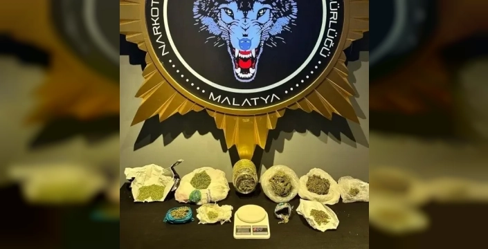 Malatya'da torbacı operasyonu: 800 gram esrar ele geçirildi, bir kişi tutuklandı