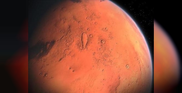 Mars'ta akıllara durgunluk veren jeolojik oluşumlar: Rüzgarın sanatı ortaya çıktı!