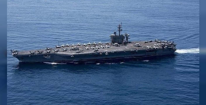 Orta Doğu'da savaş rüzgarları esiyor: ABD uçak gemisi bölgeye yaklaşıyor, İran'dan sert tehdit