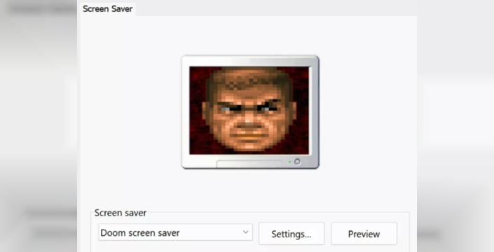 Oyun dünyasının efsanesi Doom, şimdi de Windows ekran koruyucusu oldu!