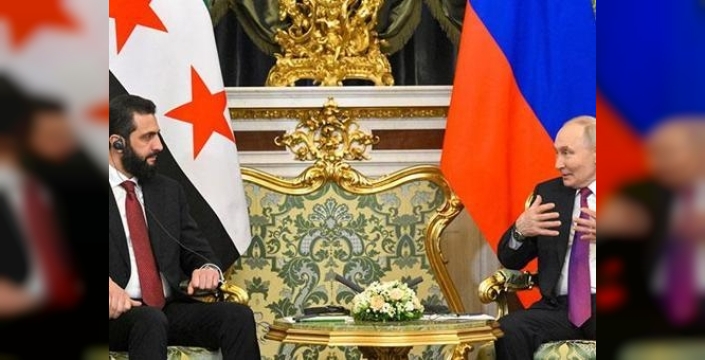 Putin'den Suriye'ye tam destek: 'Toprak bütünlüğünü yeniden sağlama çabanızı destekliyoruz