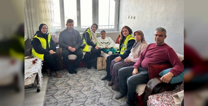 Sakarya Taraklı'da özel bireylere anlamlı ziyaret