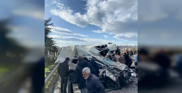 Samsun çevre yolunda dehşet: TIR dehşet saçtı, bir can daha yitirildi