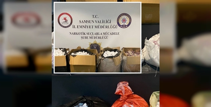 Samsun'da nefes kesen operasyon: 236 binden fazla hap ele geçirildi!