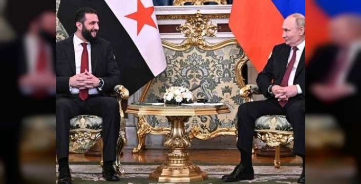 Şara ve Putin, Moskova'da önemli bir buluşma gerçekleştiriyor