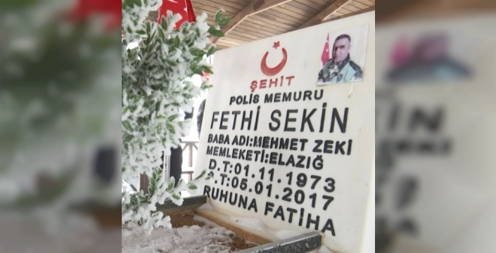 Şehit Fethi Sekin, memleketi Elazığ'da saygıyla anıldı