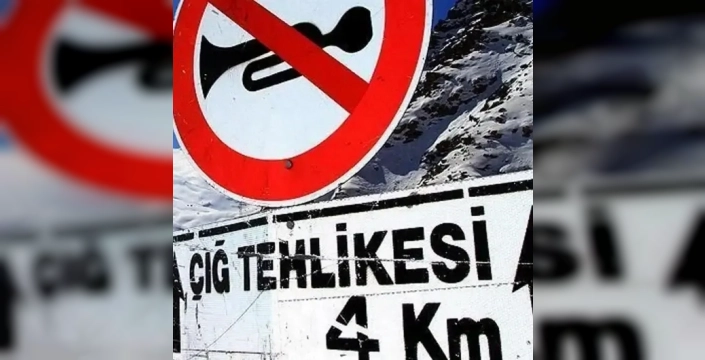 Sıcak hava alarmı: AFAD, çığ tehlikesine karşı vatandaşları uyardı